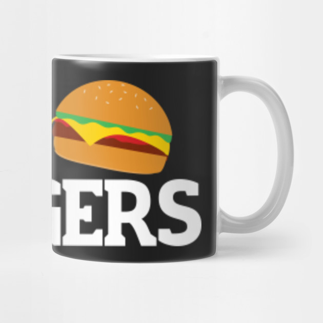 I Love Burgers Funny Food Lover Saying Burgers Mug Teepublic 